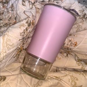 Pink tumblr cup